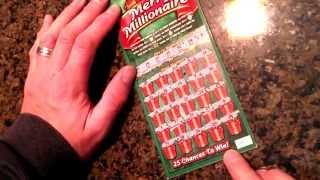 3 $20 Merry Millionaire Tickets We Scratch From Illinois Lottery. Part 1