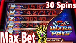 ⋆ Slots ⋆SWEET ENDING !⋆ Slots ⋆QUICK HIT ULTRA PAYS Slot (SG) ⋆ Slots ⋆MAX BET 30 SPINS !⋆ Slots ⋆MAX 30 #14 栗スロ