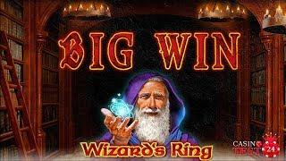 BIG WIN on Wizard's Ring Slot (Novomatic) - 1,60€ BET!