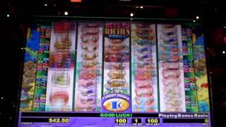 Stinkin Rich Slot Machine Bonus Win at Sands Casino