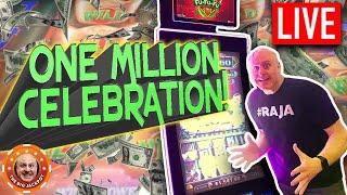 1 Million Celebration! • Surprise LIVE Slot Play! • The Big Jackpot