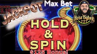 Aristocrat Dollar Storm MAX BET $125 High Limit Bonus Session 235542 Mega Jackpot