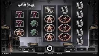 Motörhead slot from NetEnt - Gameplay