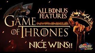GAME OF THRONES Slot Bonuses NICE WINS!