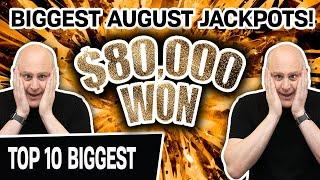⋆ Slots ⋆ I Won $80,000 On HIGH-LIMIT SLOTS Last Month ⋆ Slots ⋆ Top 10 Biggest August JACKPOTS