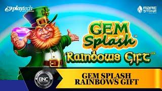 Gem Splash Rainbows Gift slot by Playtech