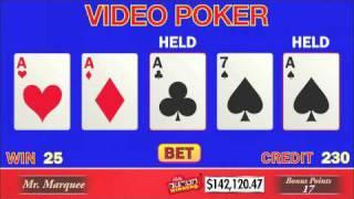 Video Poker Bonusing™ from Bally Technologies