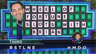 Wheel of Fortune Slots with Brian • LIVE PLAY • Slot Machines in Canada and US