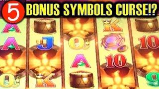 5-BONUS SYMBOLS CURSE!? | FIRE LIGHT II (Aristocrat) Slot Machine Bonus