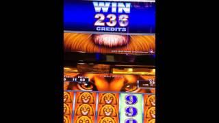 Ultra Stack Lion Slot Machine - BIG WIN on the BIG CAT FEATURE