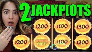 $100/BET Bonus Kept Dropping Like CRAZY!!! HUGE JACKPOT HANDPAY on Dragon Cash!