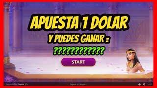 Juego de Casino Cleopatra Online ★ Slots ★ Apostando 1$ = ?????