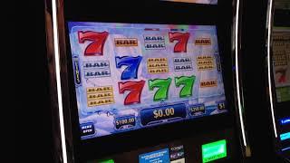 VGT Slots 20 Line $100 Max Bet Polar High Roller LIVE HANDPAY Choctaw Casino Durant, OK.