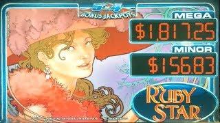 Ruby Star Bonus Jackpots Slot - LIVE PLAY BONUS!