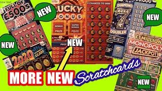 •NEW•Scratchcards•LUCKY BONUS•Cards•Diamond 7s Doubler•New Monopoly•Full £500s•
