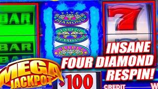 HIGH LIMIT DOUBLE DIAMOND RED HOT RESPIN ⋆ Slots ⋆ 4 DIAMOND RESPIN WIN ⋆ Slots ⋆ MEGA JACKPOT