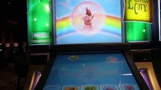Wizard Of Oz Emerald City Slot Bonus At Aria With Husband-low Rolling At $1.20 Each
