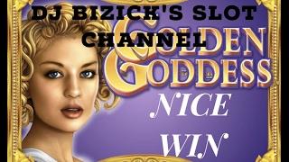 GOT ME SOME ROSES!! ~ Golden Goddess Slot Machine! ~ NICE WIN! ~ DJ BIZICK • DJ BIZICK'S SLOT CHANNE
