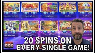 ONE OF THESE GAMES IS THE CLEAR WINNER! 20 SPINS ON EACH SLOT!