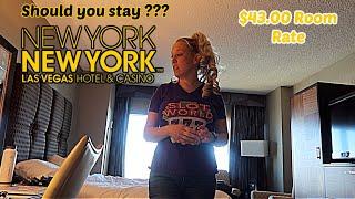 We stayed at New York New York Las Vegas