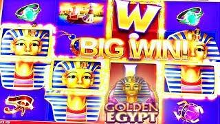 • LETS GET THOSE WILDS GOLDEN EGYPT • SLOT MACHINE MAX BET