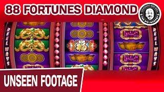• $1,500 In • NEVER-BEFORE SEEN High Limit 88 Fortunes Diamond Slots