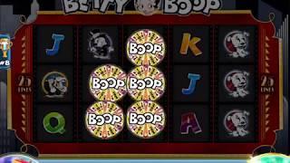 BETTY BOOP Video Slot Casino Game with a "BIG WIN" WHEEL BONUS