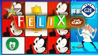 •️ New - Felix the Cat slot machine, features and #G2E2018