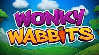 NetEnt Wonky Wabbits Slot | Nice Hit 0,60€ BET | BIG WIN!