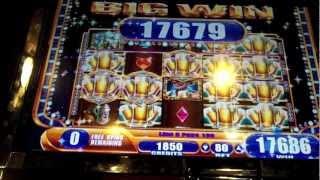 WMS - Bier Haus Slot Machine Bonus over 250x win