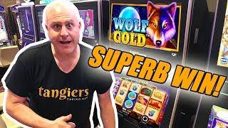 SUPERB WIN! •Tangiers Casino Wolf Gold JACKPOT! •The Big Jackpot