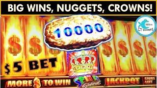BIG WINS ON LINK GAMES! Spin It Grand Slot Machine and Lock it Link! Eureka, Loteria, and more!