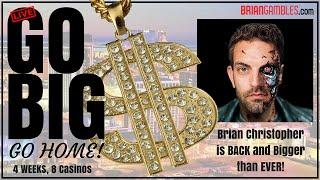 •LIVE - East Coast Casino Tour FINALE • Brian Goes BIG & Goes Home!
