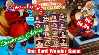 Its..•.Christmas Advent.•Scratchcard Game.....•...One Card Wonder...•.its coming now....•