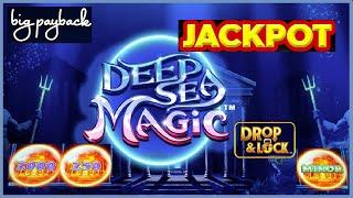 AWESOME JACKPOT!! Drop & Lock Deep Sea Magic Slot - AWESOME HANDPAY!