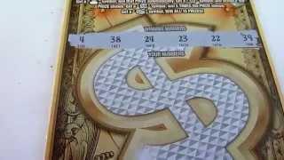 $10 Instant Lottery Scratchcard Ticket - $2,500,000 Jackpot