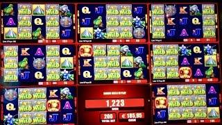 HOT HOT 8 Slot Machine - 4x Bonus - Big Win - FALLEN ANGELS - JUNGLE WILD