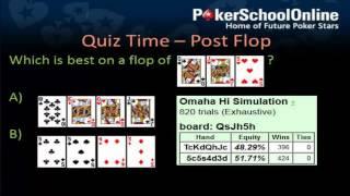 Pot Limit Omaha - Poker Quiz - Learn PLO