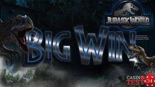 BIG WIN on Jurassic World - Microgaming Slot - 1,80€ BET!