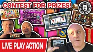 ★ Slots ★ LIVE CONTEST! TONS of Prizes! ★ Slots ★ We’ll Be Playing LIVE SLOTS with YOU on My App!