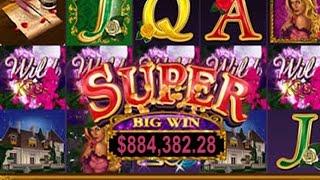 •$884,000K • Jackpot Handpay Slot Bonus Win! High Limit Vegas Casino Slots Aristocrat, IGT WMS • SiX