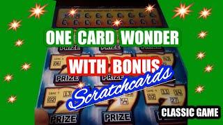 WOW!...One Card Wonder.......and Bonus BONUS Scratchcards.. mmmmmmMMM..says ★ Slots ★