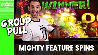 •‍•‍• MIGHTY Feature • Group Pull @ San Manuel Casino • BCSlots