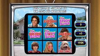 THE BRADY BUNCH Video Slot Casino Game with a BRADY BUNCH BONUS