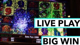 BIG WIN!!!! LIVE PLAY on 100 Wolves Slot Machine