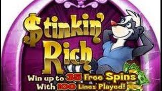 ***Throwback Thursday*** Stinkin' Rich - IGT Slot Machine Bonus Win