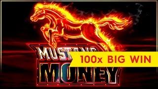 Mustang Money Slot - 100x Big Win - SHORT & SWEET!