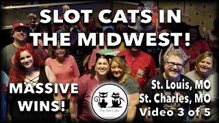 HUGE WINS! • VLOG Midwest Meow Mixer (3 of 5) AMERISTAR • SLOT PLAY