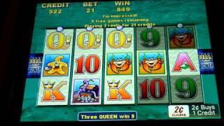 Whales of Cash Slot Machine Bonus Win (queenslots)