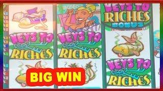 ** Slot Lover WON BIG on Classic Keys to Riches ** SLOT LOVER **